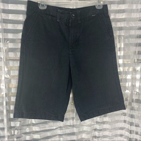 Hurley Black Jean Shorts   - Picture 1 of 9